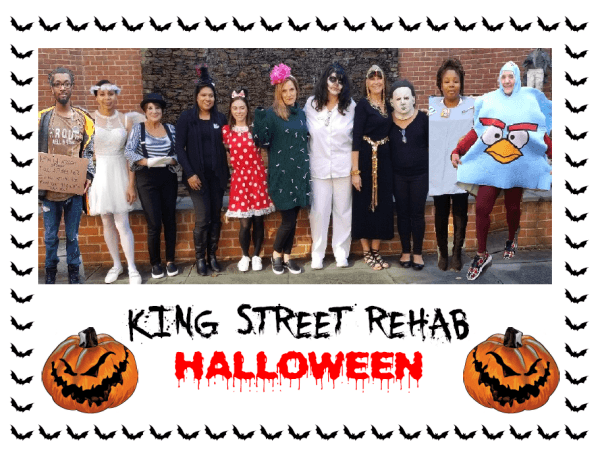 King Street Rehab Staff Halloween Picture
